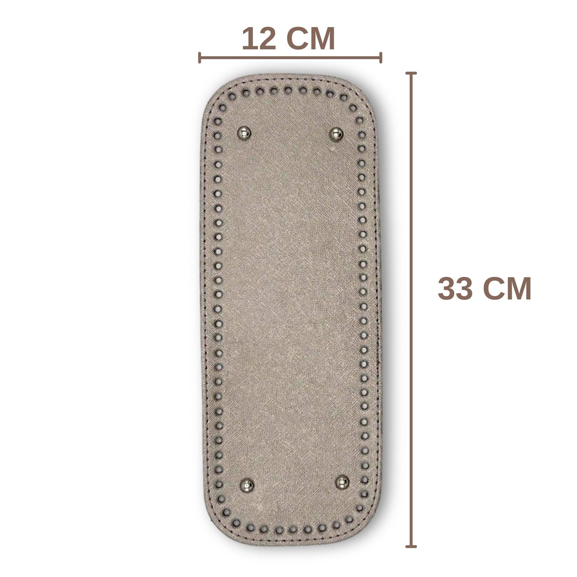 Sensy - Wholesale Knitting/Crochet Supplies - PU Leather Large Bag Base, Bag Bottom Pad (12 Cm x 33 Cm)16