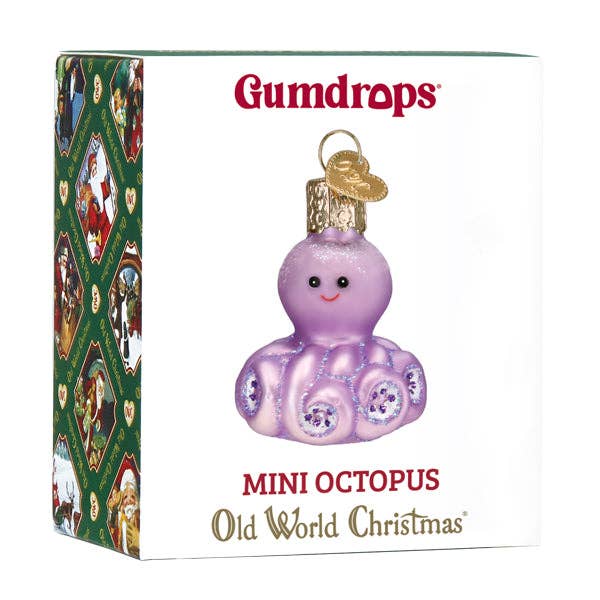 Old World Christmas - Wholesale Ornament - Mini Octopus Ornament5