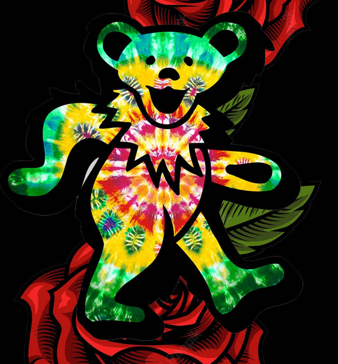 StonerDays Apparel - Venta al por mayor Sudadera con capucha - Mujer - Sudadera corta con capucha Grateful Dabs10