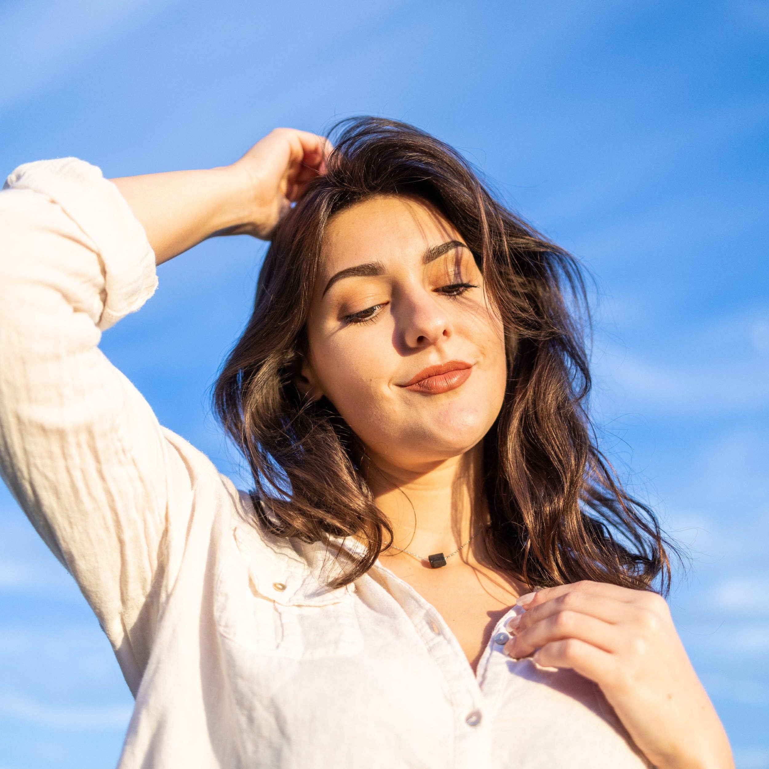 Soul Charms - Wholesale Pendant/Charm Necklace - Dainty Raw Crystal 14K Gold, Silver Birthstone Necklace14