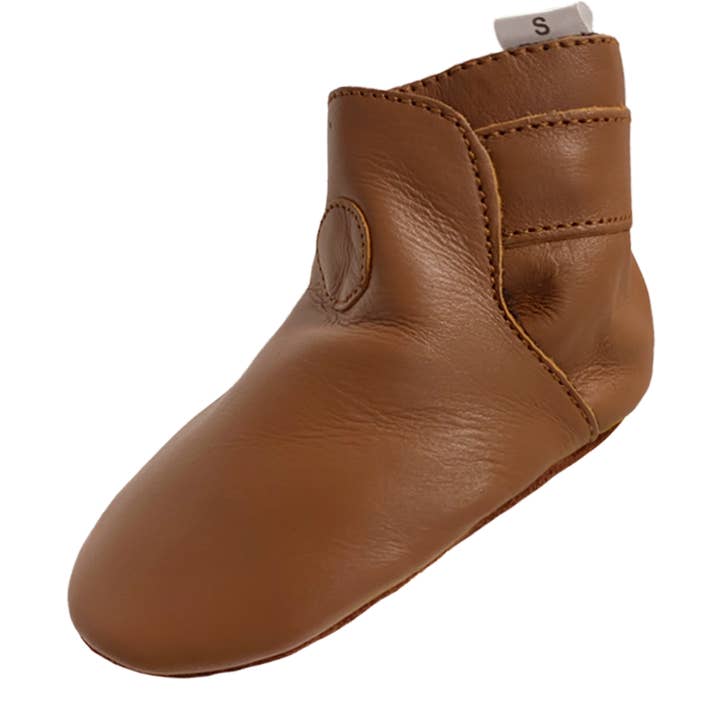 Almindelige karamel vinterstøvler for engroshandel hos BabySteps