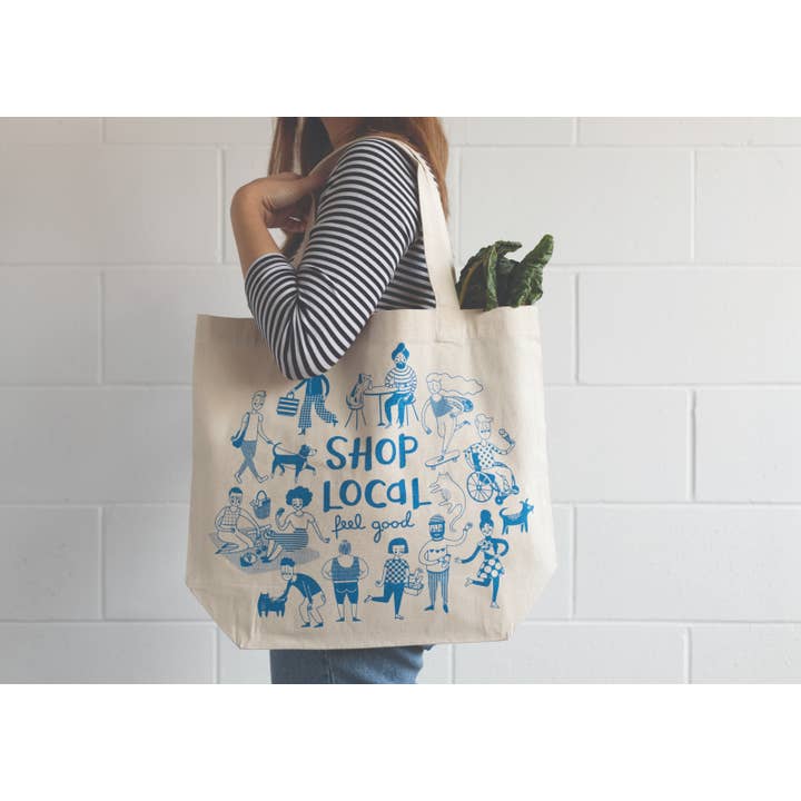 Now Designs by Danica - Wholesale Tote Bag - Women's - Shop Local Tote Bag2