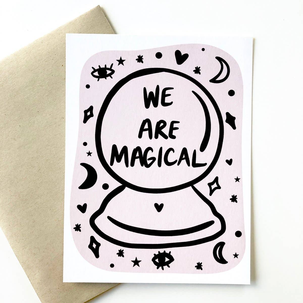 PAGEFIFTYFIVE - Wholesale Love Card - We Are Magical Card0
