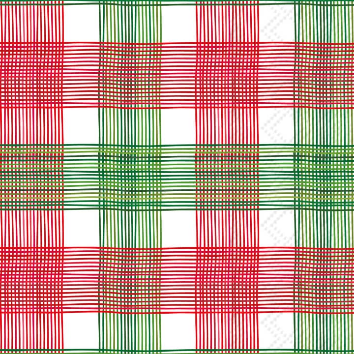 Paper Guest Towels 20ct Red Gingham Christmas for wholesale by Boston International