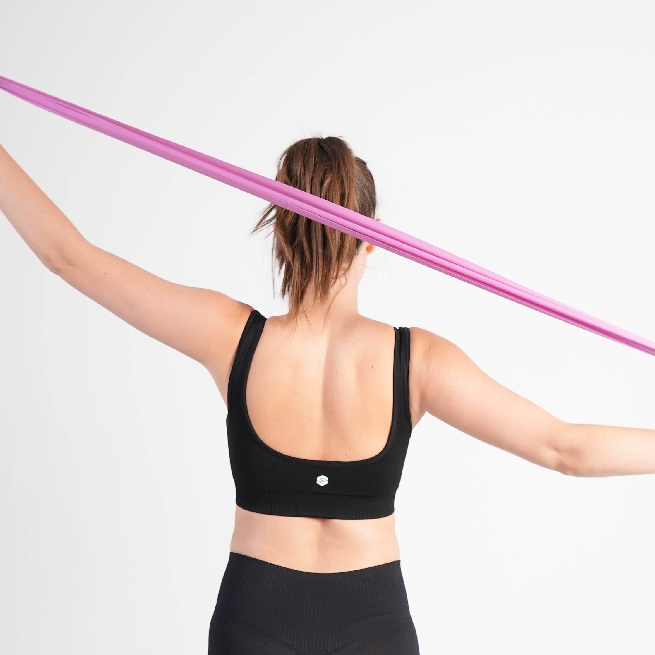 Skelcore - Wholesale Fitness Equipment - Skelcore Latex-Free 4ft Resistance Band 3pc Set7