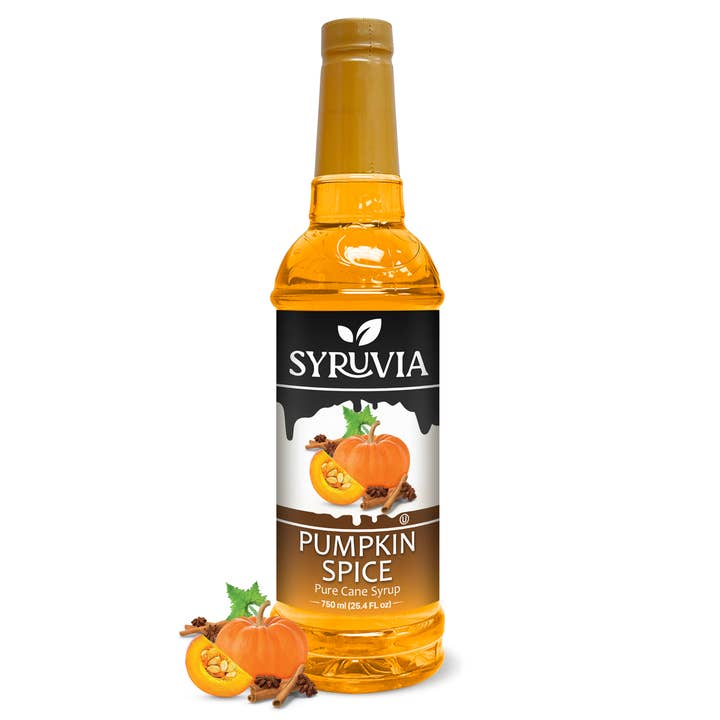 Pumpkin Spice Syrup for wholesale by Syruvia