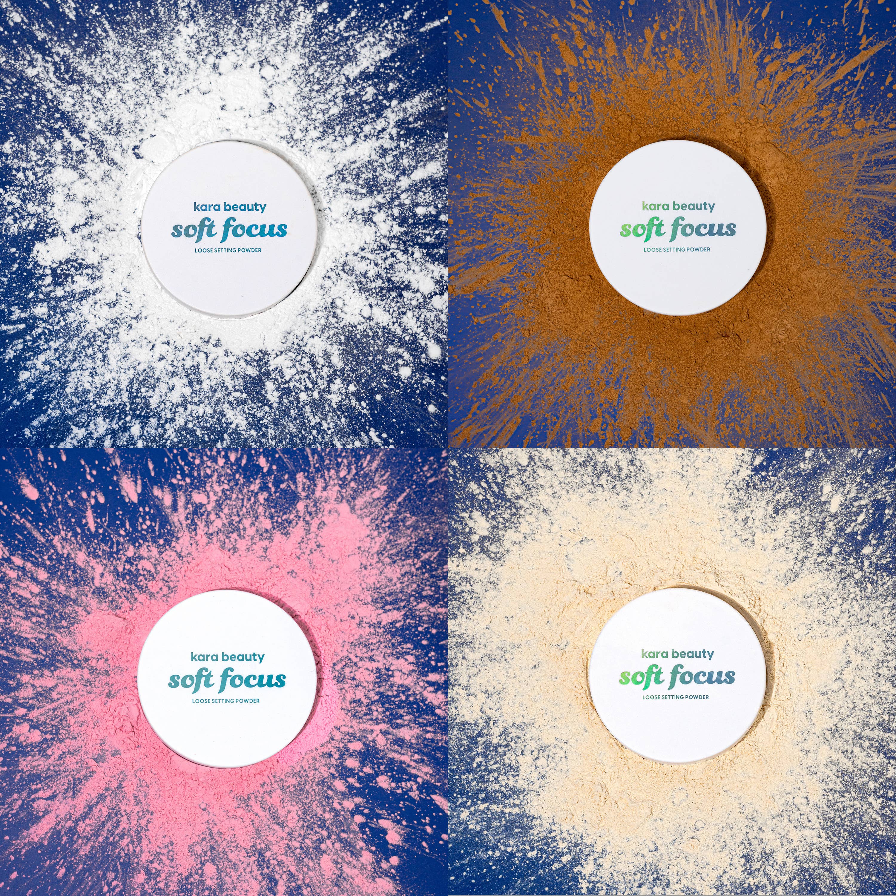 Kara Beauty – wholesale Make-up setting spray/powder – Soft Focus Loose Setting Powder3