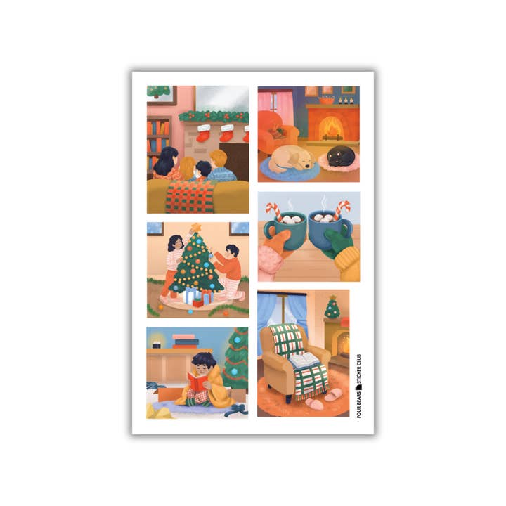 Feriehygge for engroshandel hos Four Bears Sticker Club