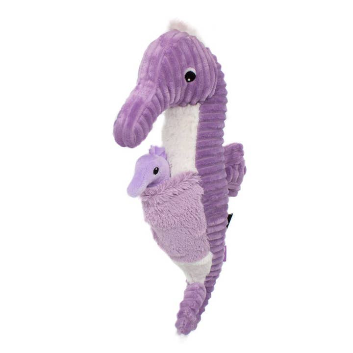 DAD&BABY SEAHORSE PURPLE / LES PTIPOTOS for wholesale by Robbie Toys Ltd