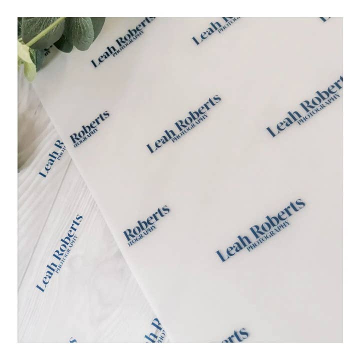 SR Creative Studio - Wholesale Flat wrap - A5 Custom Logo Business Wrapping Paper Set6