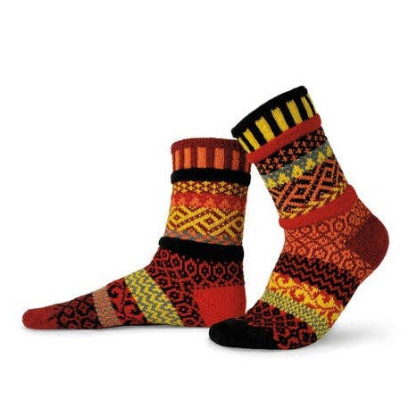 Chaussettes hautes Fire pour la vente par Solmate Canada