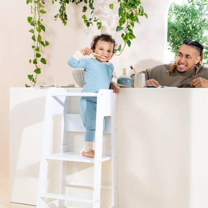 Coco Village - Wholesale Wood Toy - Kids - Educational Tower - White1