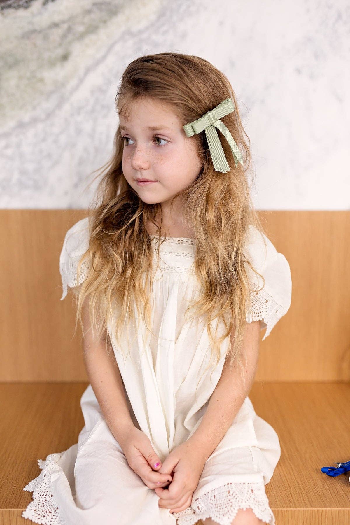 Project 6 NY Kids - Wholesale Hair Bow - Kids - Grosgrain Bow Clip Set (2) - Sweet Nectar8