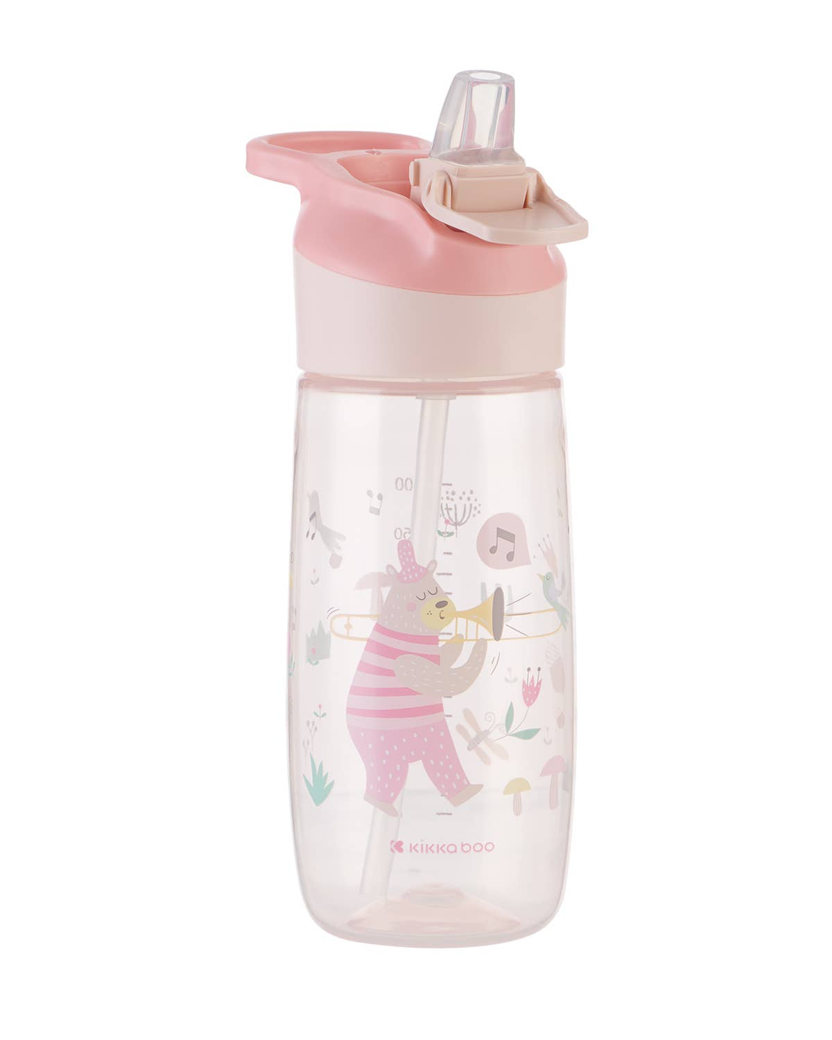 Kika Group Ltd. - Wholesale Water Bottle - PP Cup With Silicone Spout 450ml Music Fest8