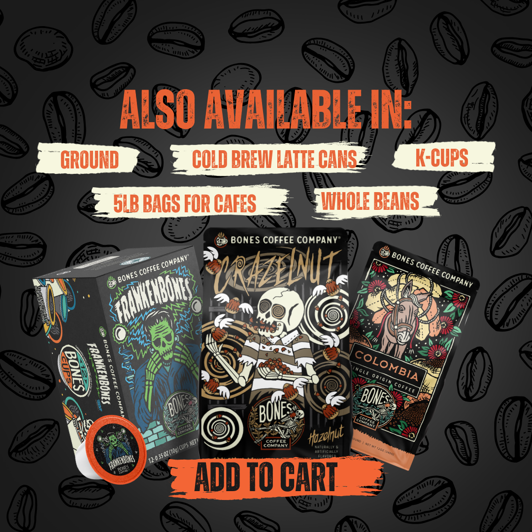 Bones Coffee Company - Wholesale Coffee Beans - Costa Rica Single-Origin Coffee | 12oz | Whole Bean & Ground3