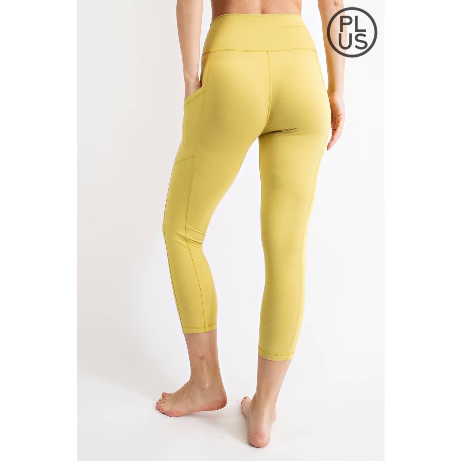 Rae Mode - Wholesale Athletic/Lounge Leggings - Women's - PLUS SIZE V WAIST CAPRI LENGTH LEGGINGS39