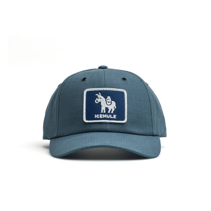 Mule Logo 5 Panel Strapback for wholesale by ICEMULE Coolers