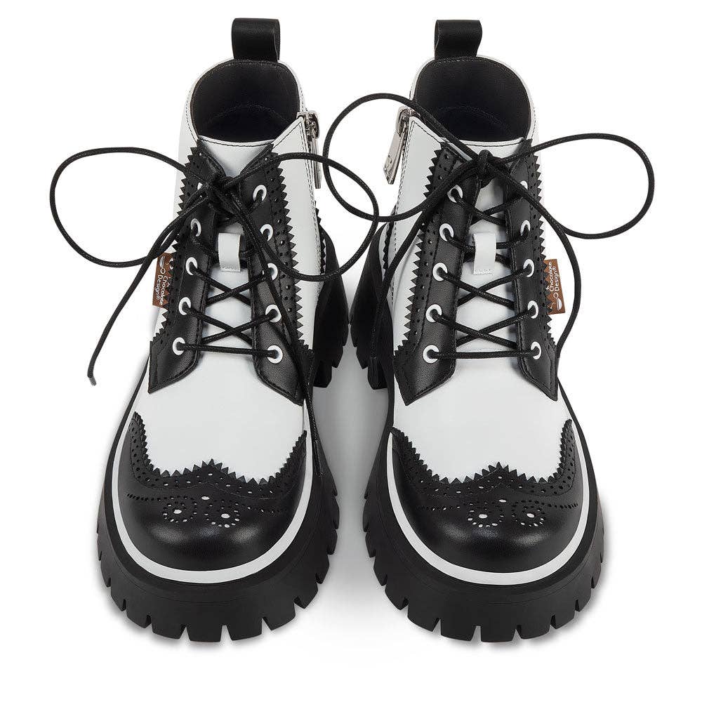 Hot Chocolate Design - Wholesale Combat/Military Boots - Women's - Havana Women's Boots2