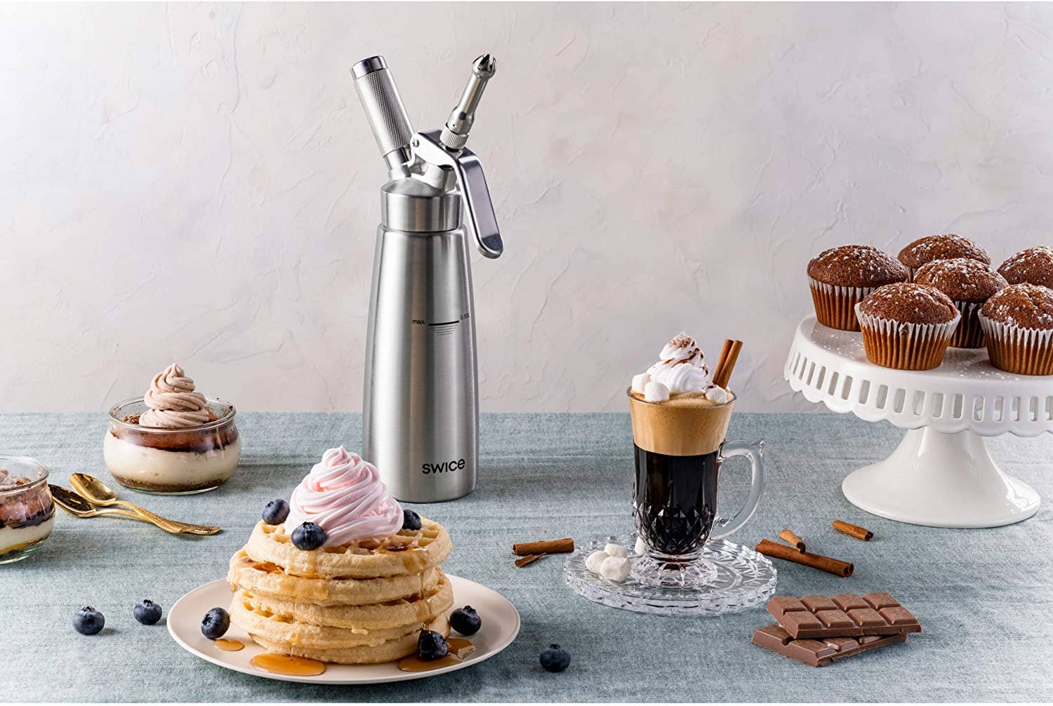 Alpine - Wholesale Kitchen Tool/Gadget - Whipped Cream Dispenser with Recipe Booklet7