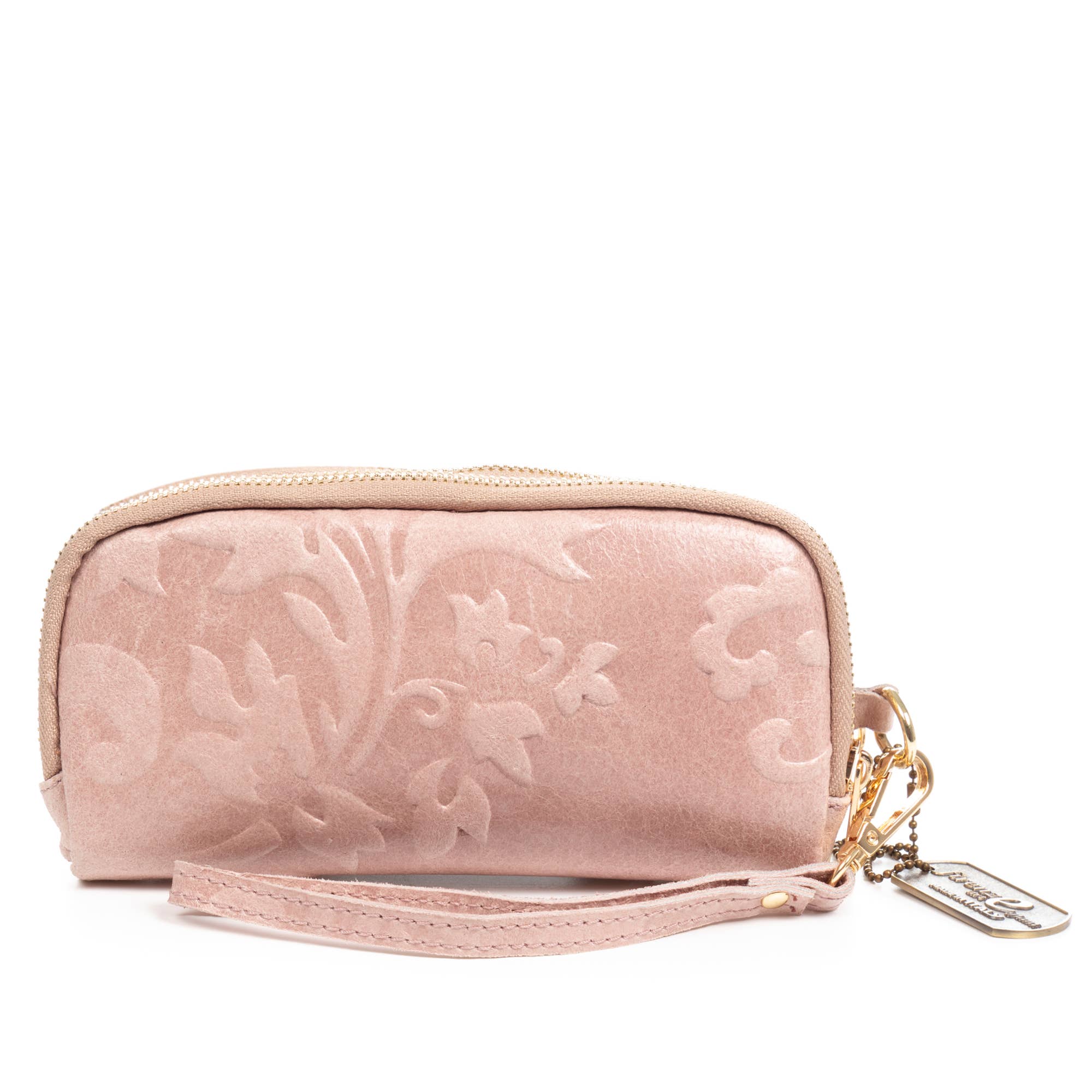 FIRENZE ARTEGIANI – Carteira - Mulher por atacado – Arnara carteira. Pele autêntica camurça com gravação vegetal.1