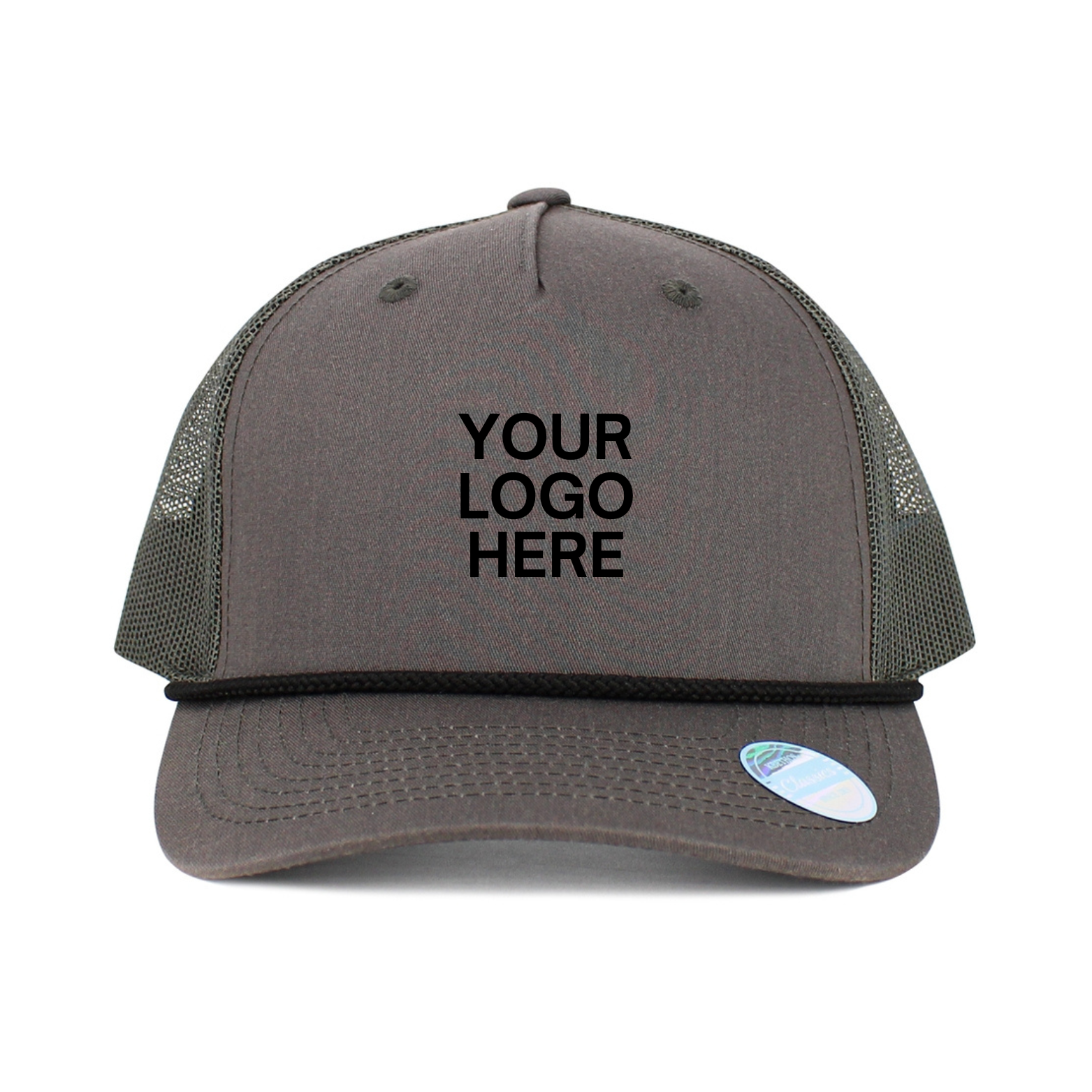 SD Merch Co. - Custom Embroidery – Großhandel Hutzubehör – Herren – Kontrastierender Seilhut — Personalisierbar3