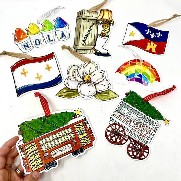 Home Malone – Engroshandel Pynt – Savannah Georgia Fersken Ornament3