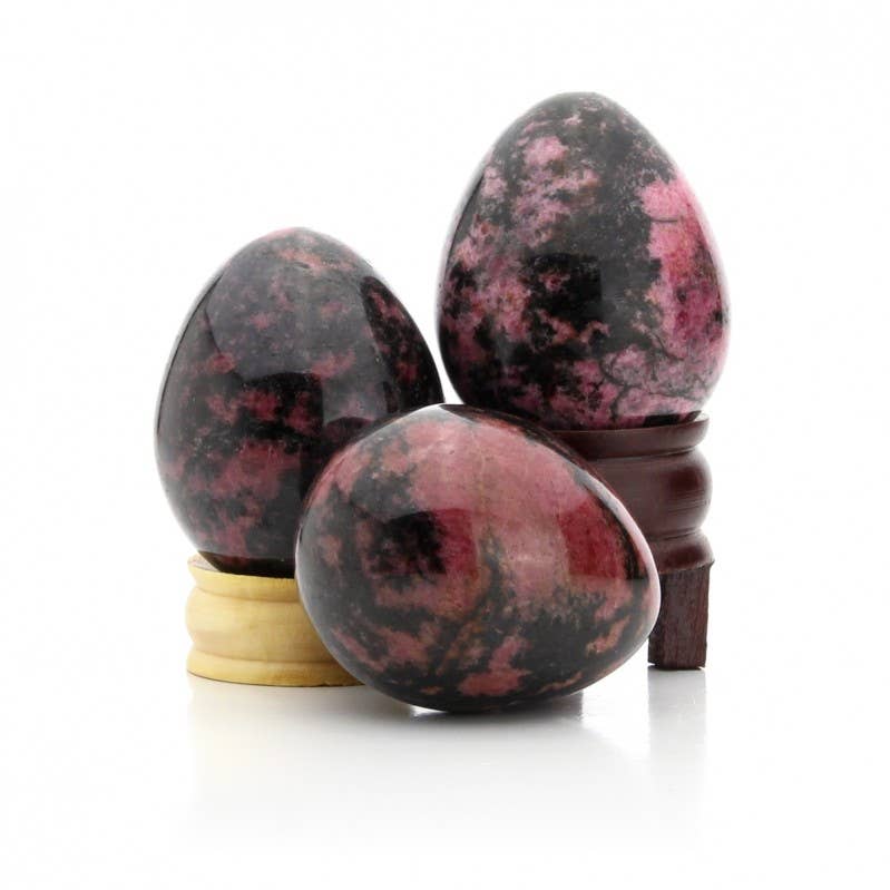 UniArt – Großhandel Tischdeko – Dekoratives Ei aus Rhodonit0