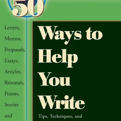 Books by splitShops - Wholesale Reference - 50 Ways to Help You Write - Paperback