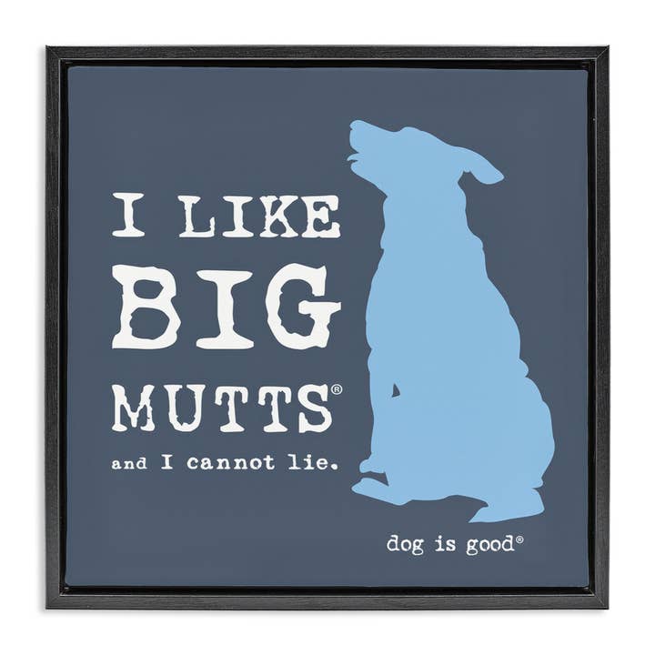Vind Grote Mutts Huisdier Humor Drijvende Ingelijste Kunst voor wholesale door Stupell Industries