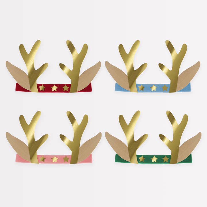 Velvet Antler Headbands for wholesale by Meri Meri