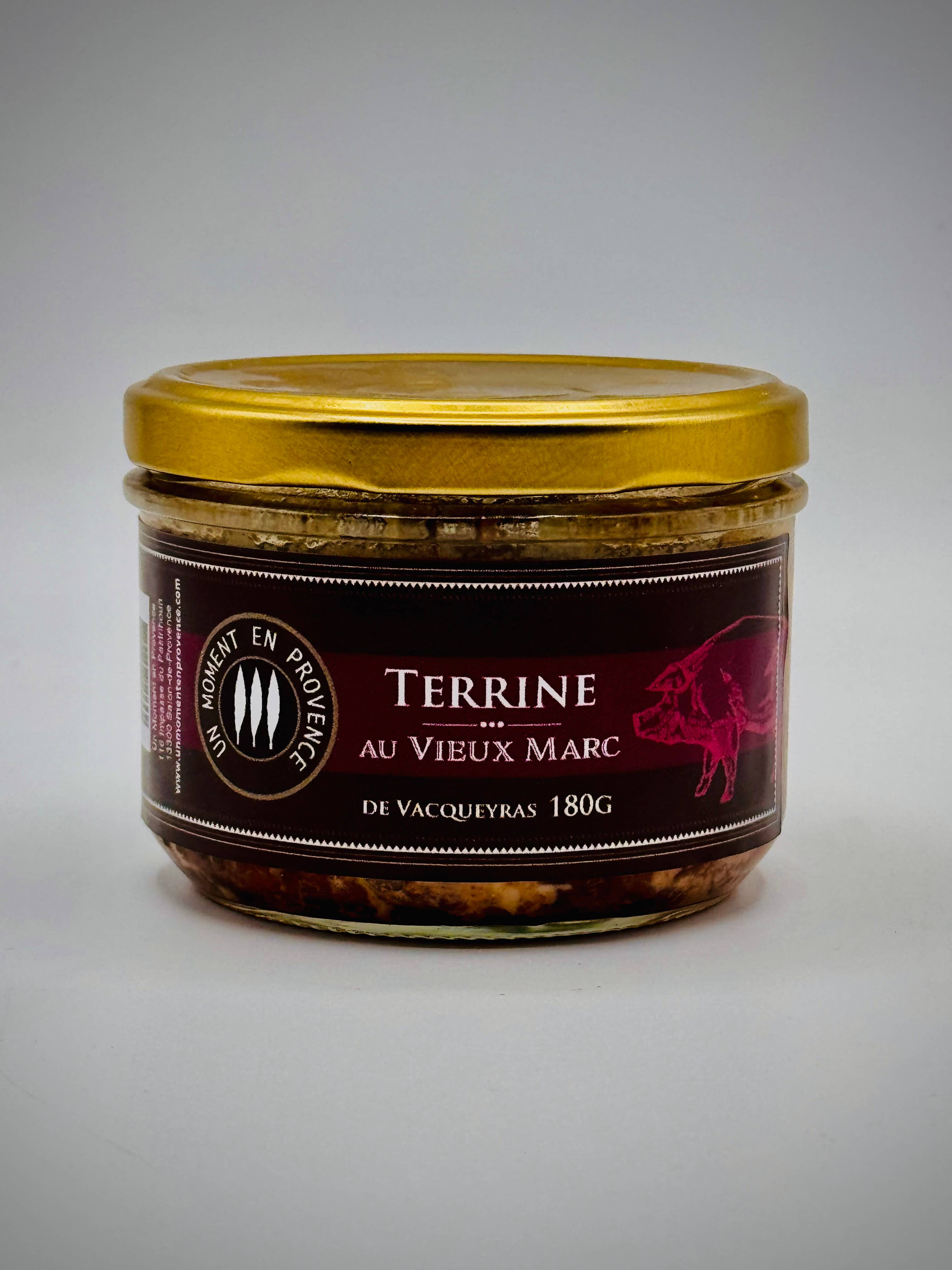 UN MOMENT EN PROVENCE - Wholesale Tapenade - Terrine with Marc de Vacqueyras in 180g 🍷1