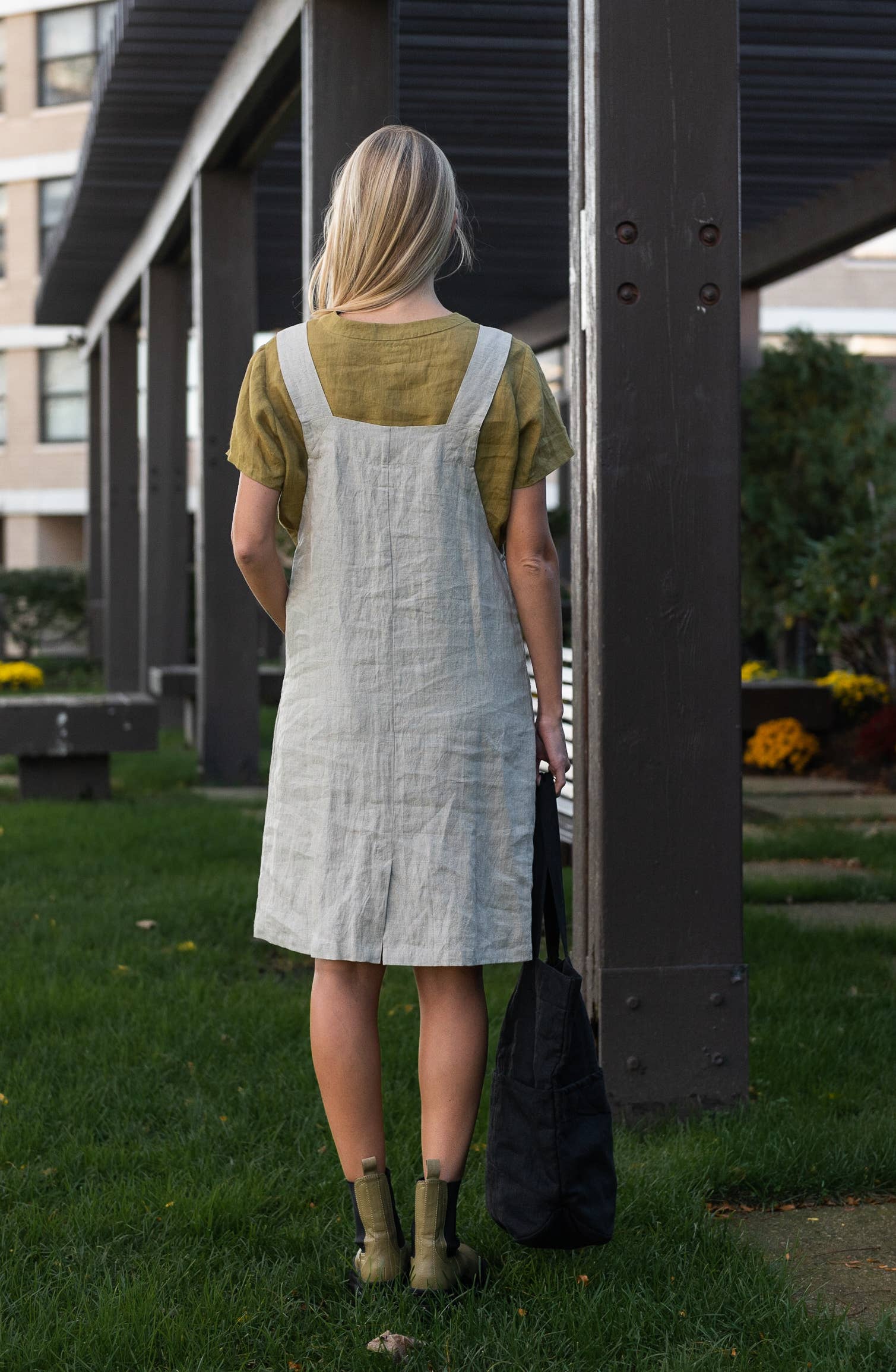 VIKOLINO - Wholesale Dress - Women's - Linen Garden Dress8