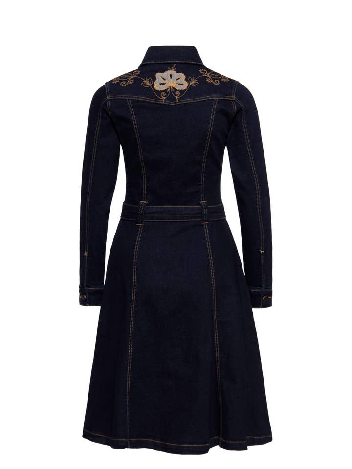 Western Denim Swing Dress for wholesale on Faire1