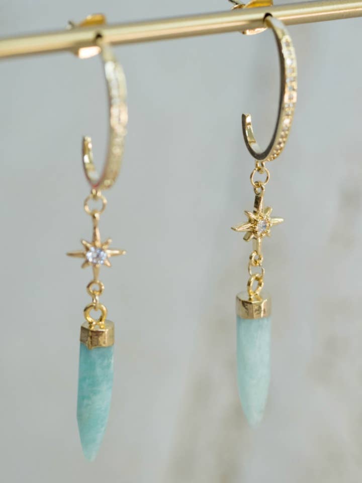 Amazonite Drops for wholesale by Rox & Lily