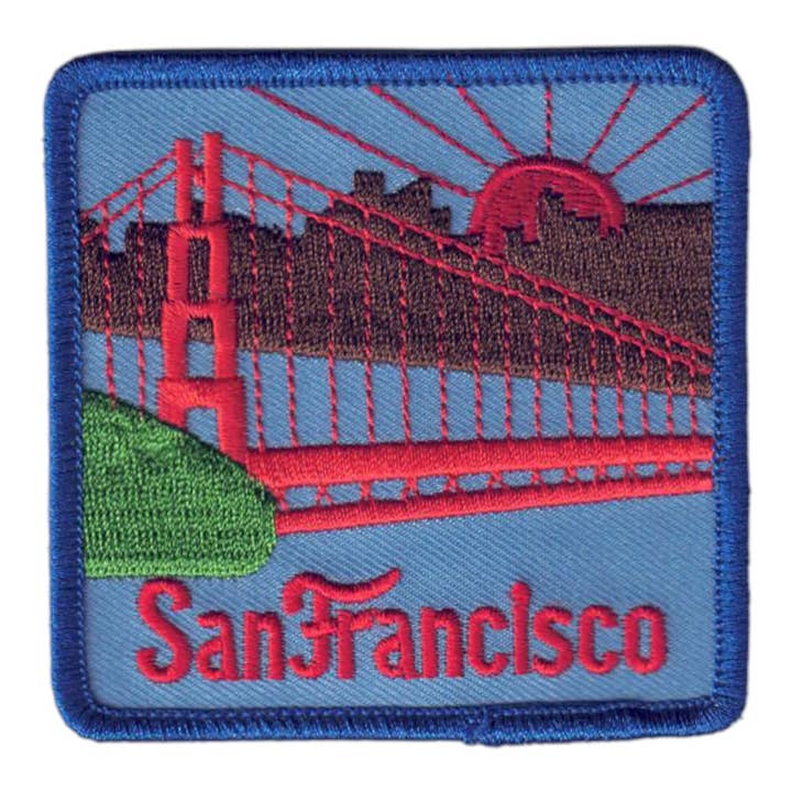 Parche del Puente Golden Gate de SF - 4016 para venta al por mayor de Happy Wood Products