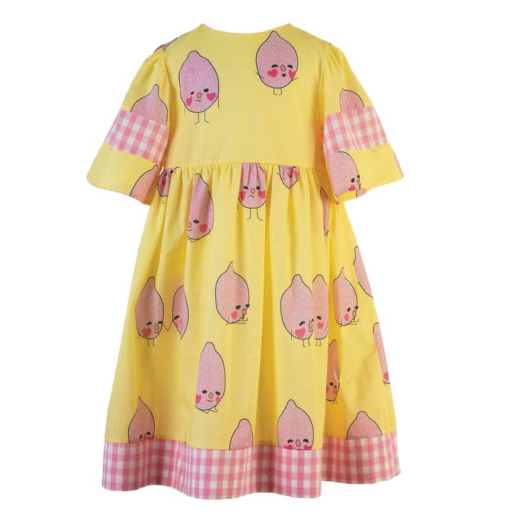 Vestido Boho Amarelo por atacado de Spilow