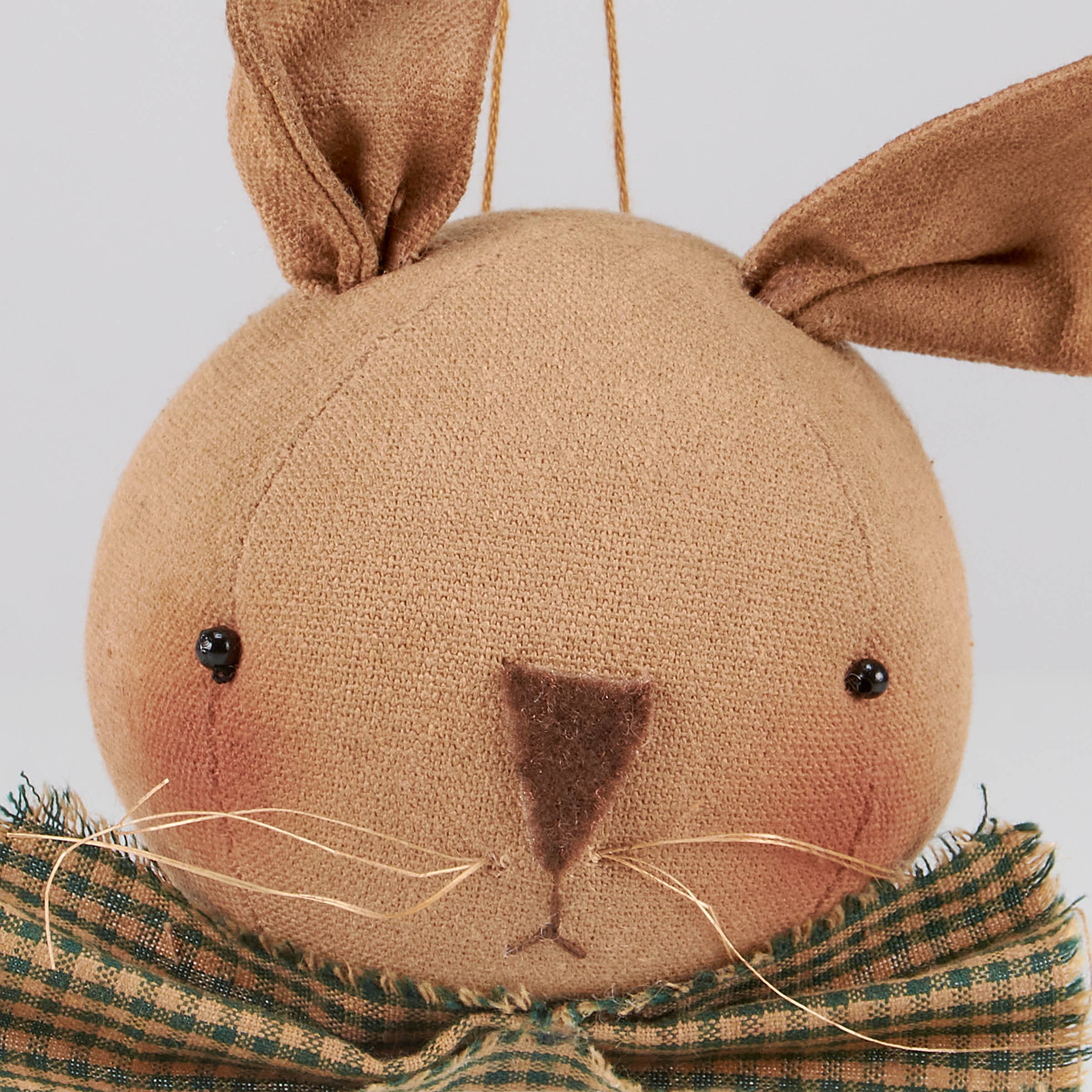 Primitives by Kathy - Wholesale Ornament - Bow Tie Bunny Ornament2