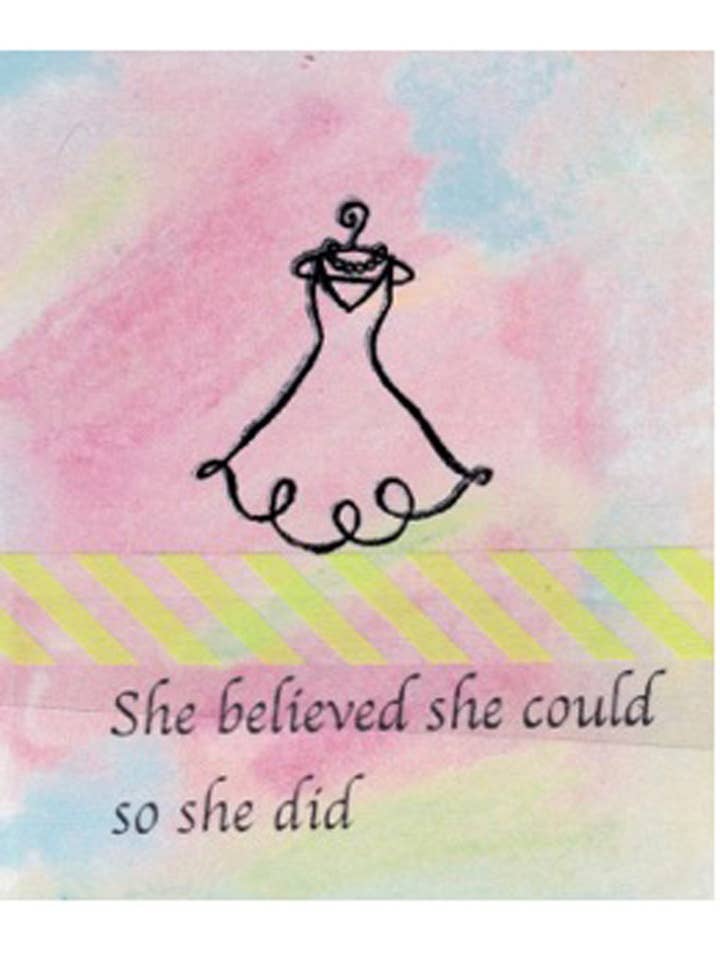 Elle croyait qu'elle pouvait alors qu'elle l'a fait pour la vente par Just Write Arts