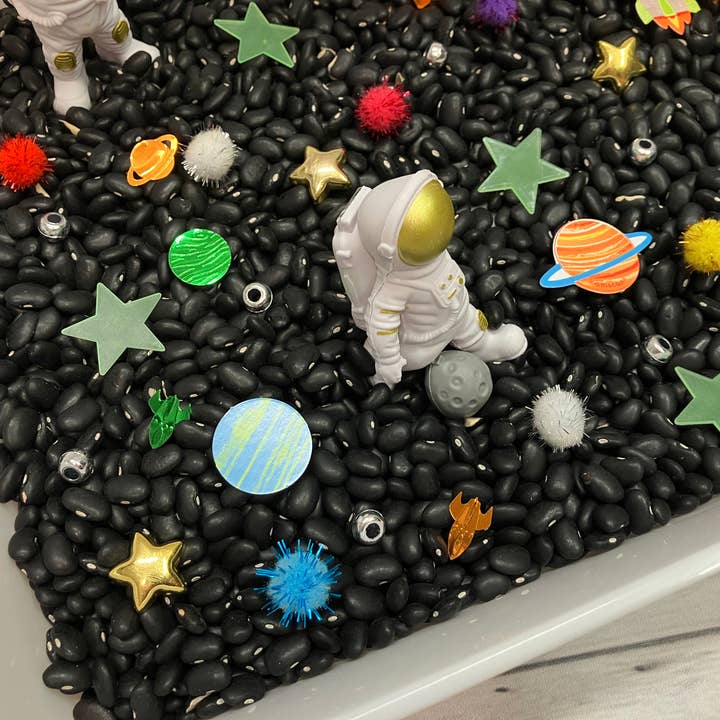Curious Learning and Sensory - Wholesale Toy set – Kids - Astronauts in Space Sensory Bin, Sensory Bins Kids, Space1