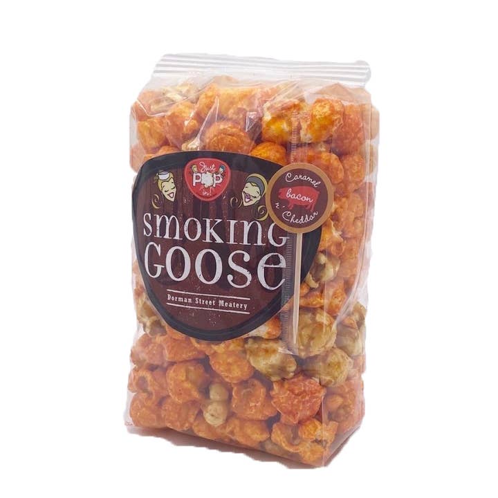 Smoking Goose - Wholesale Popcorn - Caramel Bacon Cheddar Popcorn