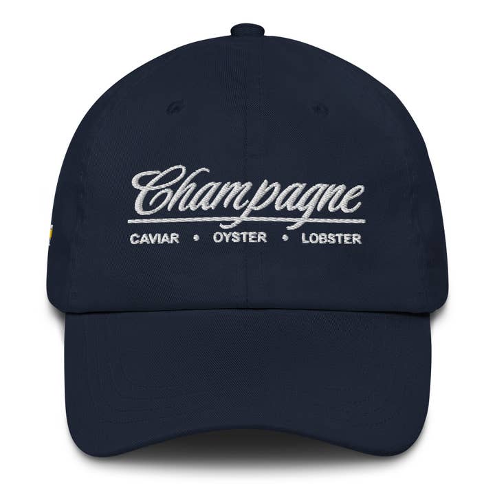 The Refined Spirit - Wholesale Baseball Cap - Unisex - Champagne - Classic Cap2