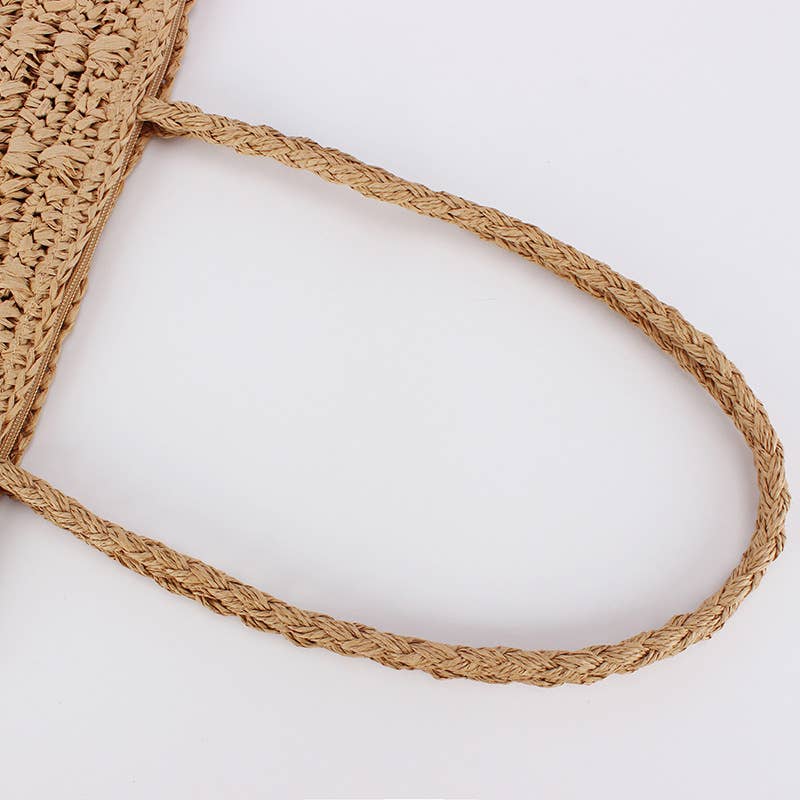 EmberLoom – wholesale Tote bag – Women's – Woven Round Handle Tote3