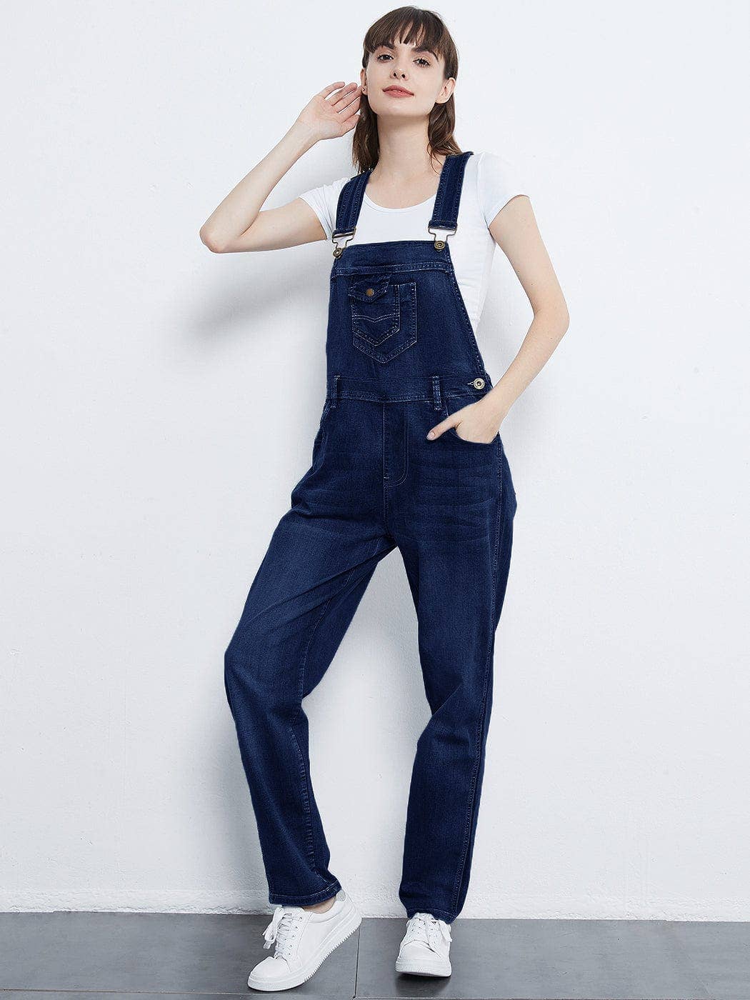 Anna Kaci Wholesale - Wholesale Overalls - Women's - Vintage Straight-Leg Overalls55