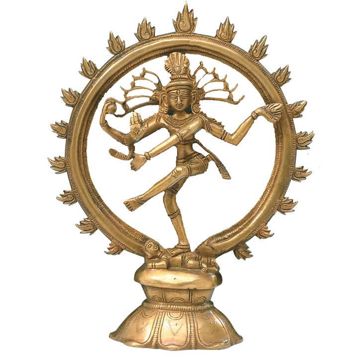 Nataraj-dancing Shiva Statue - 10" for wholesale by Triloka