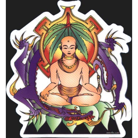 Sticker - Astral Nirvana for wholesale by Square Deal Recordings & Supplies