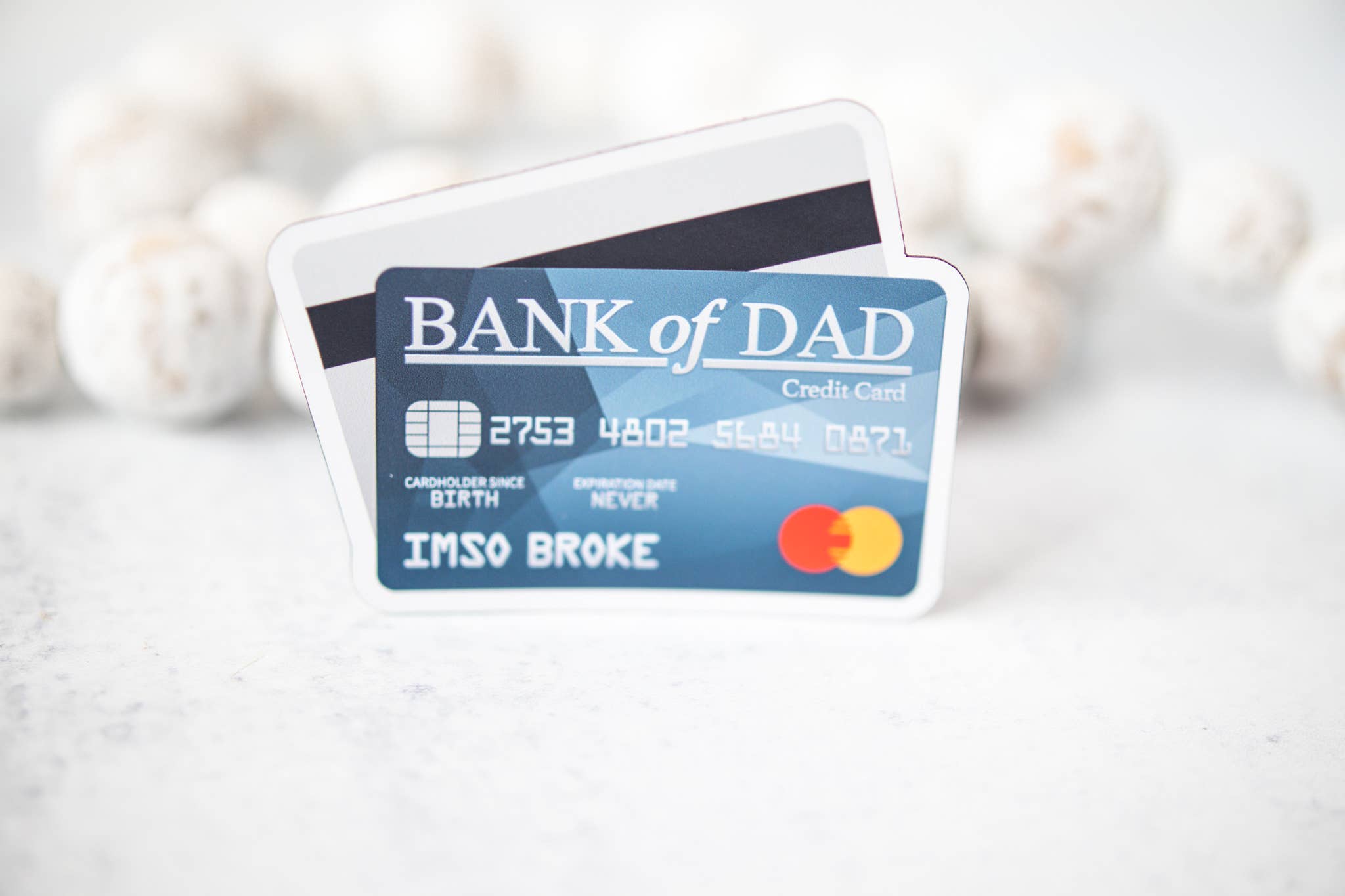 Savannah and James Co - Wholesale Magneet - Bank Of Dad, kaart 3 „x3" magneet1