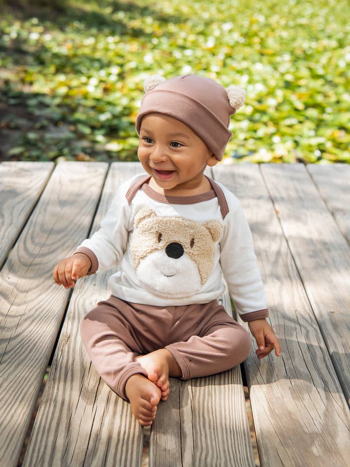 Haute Baby - Wholesale Top & Leggings Set - Baby - Haute Baby Bear Wear Boys Legging Set for Infants & Toddlers