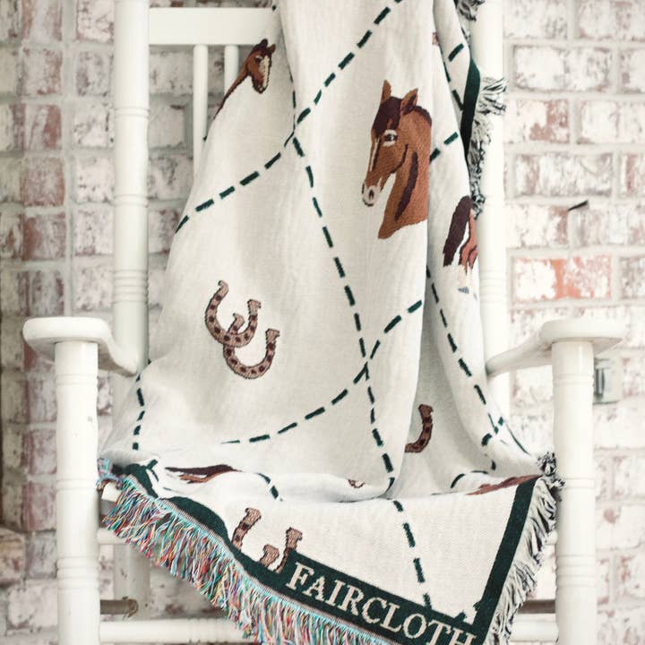 Faircloth - Wholesale Throw Blanket - Giddy Up Blanket2