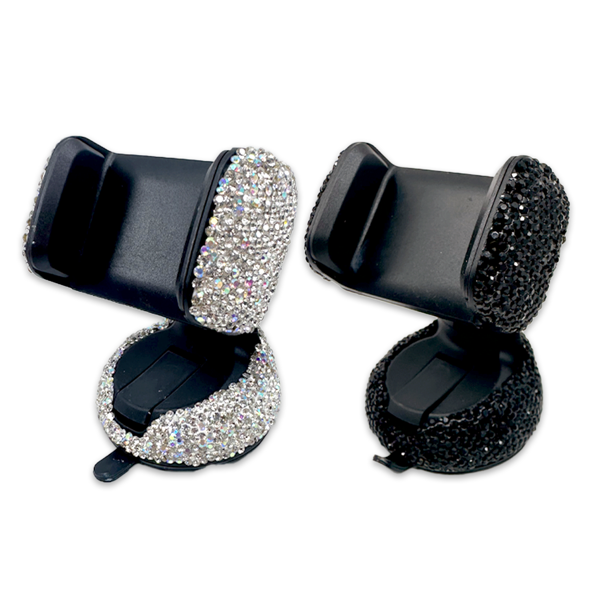 Novelty Brands - Wholesale Phone/Tablet Stand - Glitz & Glam Rhinestone Phone Mount Assortment - 3/Display3