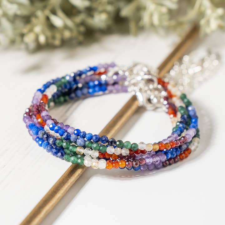 Crystal Anklet | Lapis Lazuli | Energy Healing Accessory for wholesale by Soothing Crystals